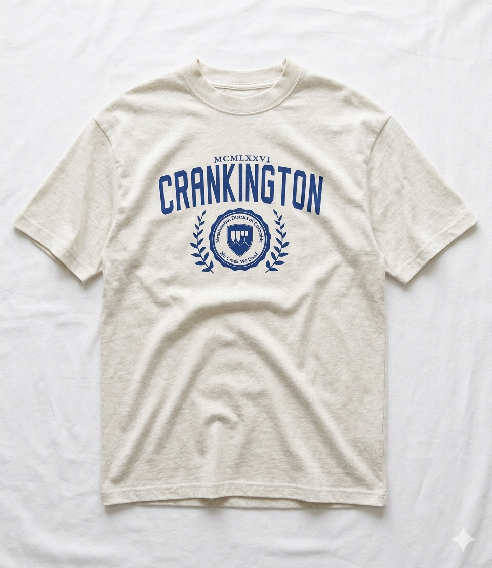 Crankington Crest B Heavyweight Cotton Tee