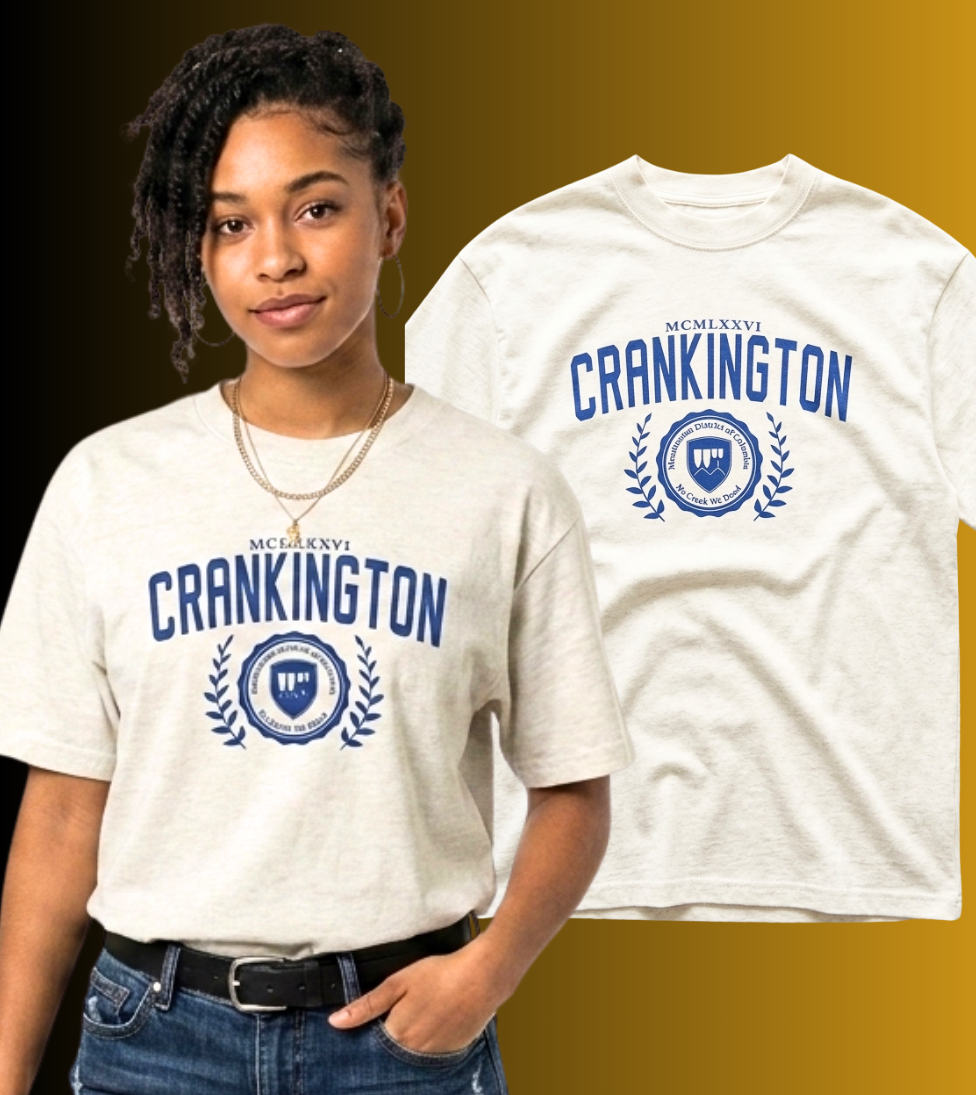 Crankington Crest B Heavyweight Cotton Tee